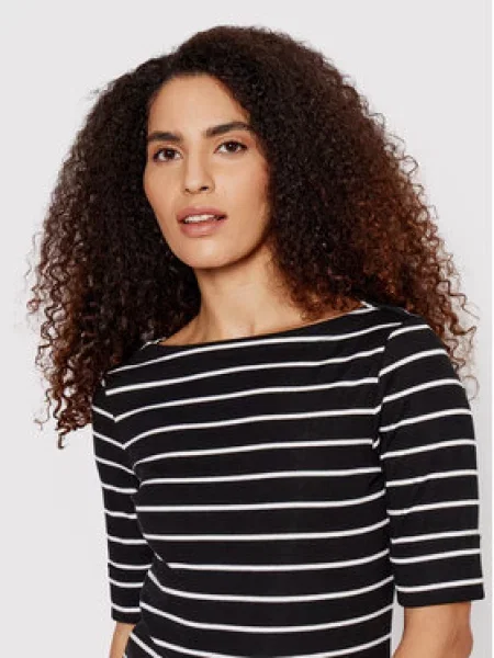 Lauren Ralph Lauren Bluza Črna bela