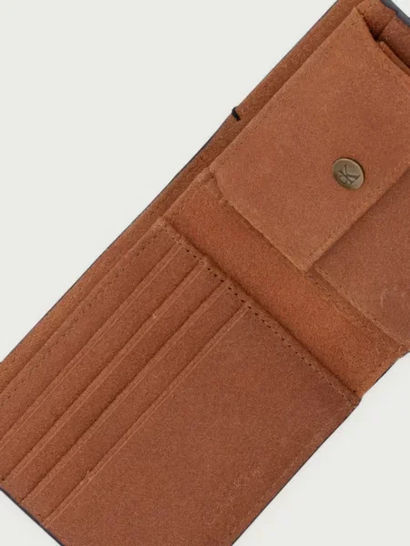 Calvin Klein portfel skórzany czarny