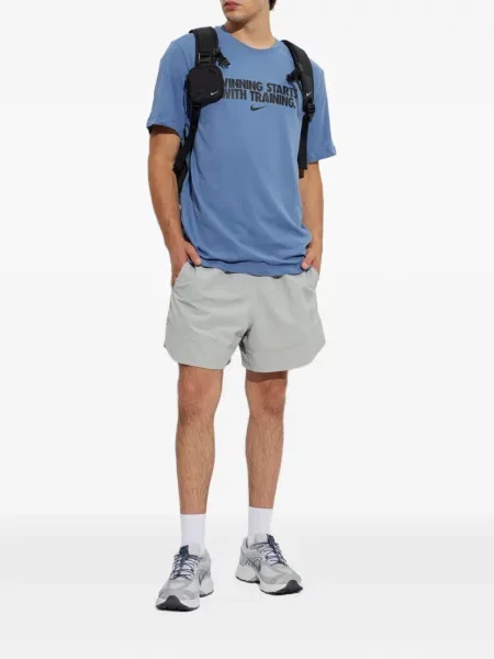 Γυμναστήριο fleece ρετρό σορτς Nike μπλε