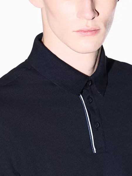 Поло Armani Exchange синее