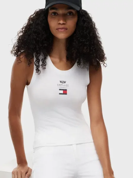 Майка Tommy Hilfiger біла