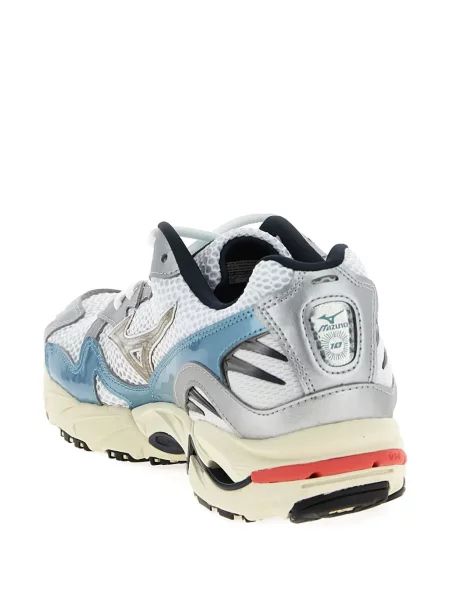 Sneakerși Mizuno din piele alb