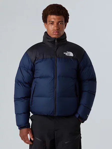 Зимова куртка The North Face темно-синій синя