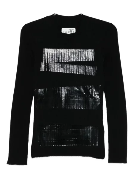 Pulover Mm6 Maison Margiela negru