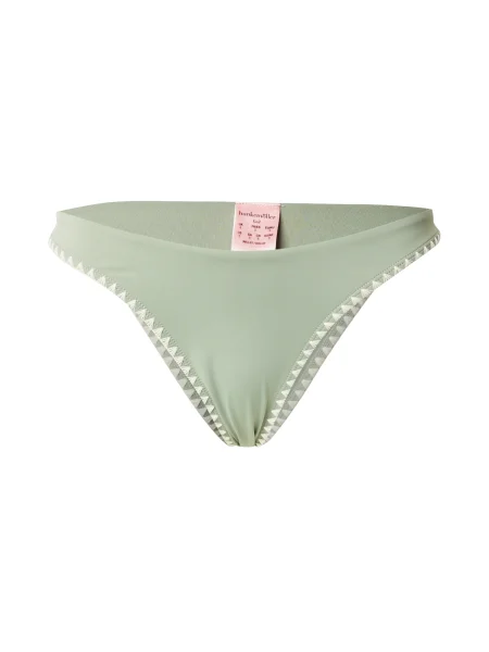 Hunkemöller Slip costum de baie Joburg crem / mentă verde