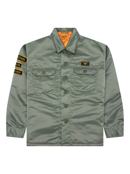 Geacă Human Made cu motiv cu inimi verde