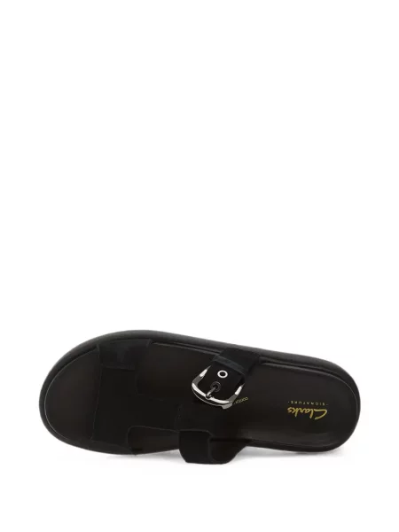 Sandale Clarks cu cataramă negru