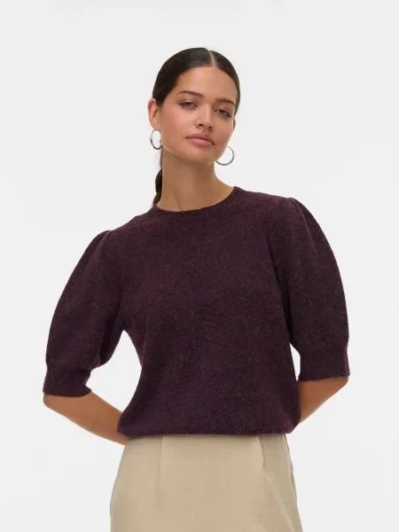 VERO MODA Pulover VMDOFFY vin roșu