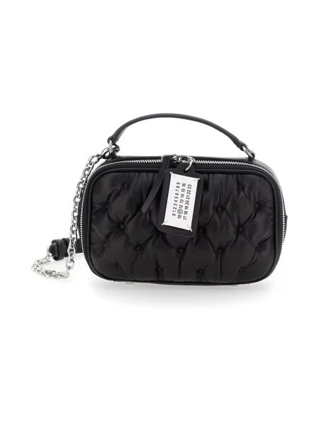 Torebka crossbody Maison Margiela skórzana czarna