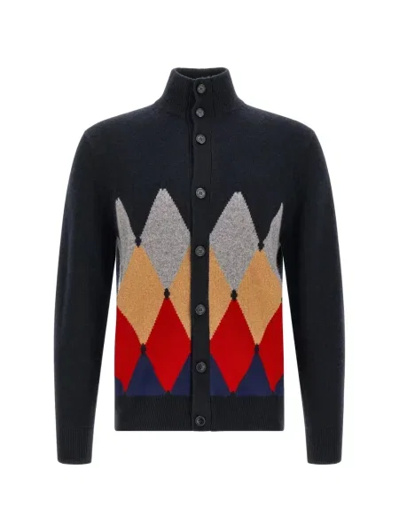 Cardigan Ballantyne clasic albastru