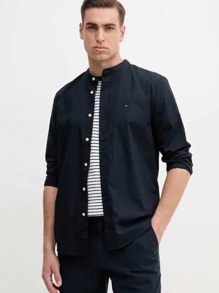 Srajca Tommy Hilfiger mornarsko modra