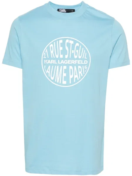 Tricou Karl Lagerfeld albastru