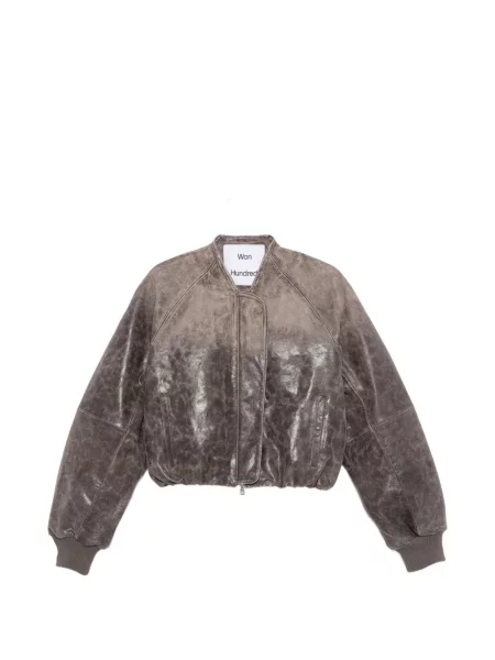 Geanta de piele Won Hundred gri