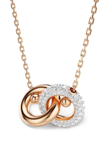 Colier Swarovski roz