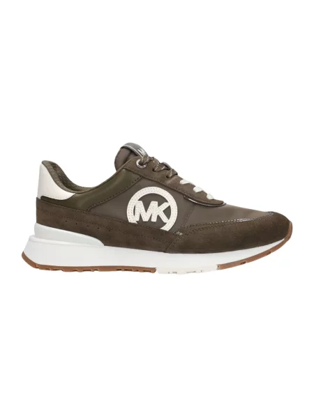 Sneakersy Michael Kors skórzane brązowe