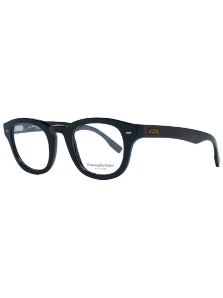 Okulary przeciwsłoneczne Ermenegildo Zegna czarne