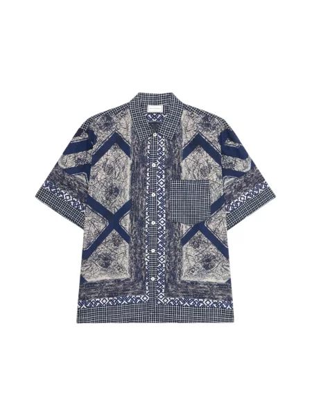 Koszula Pierre Louis Mascia niebieska