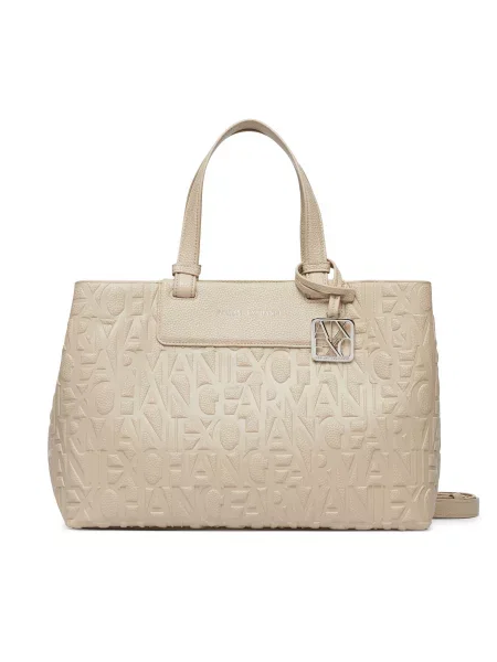 Ročna torba Armani Exchange bež