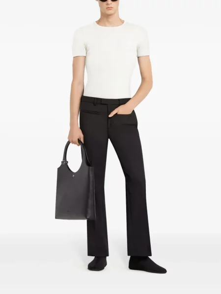 Tricou Courreges alb