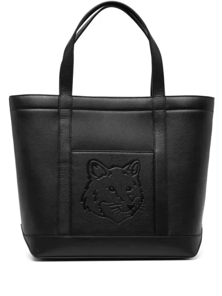 Geantă Maison Kitsune negru