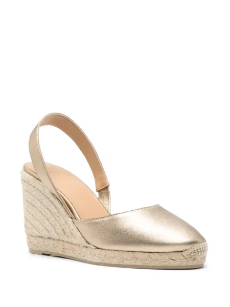 Espadrilės Castañer auksinė