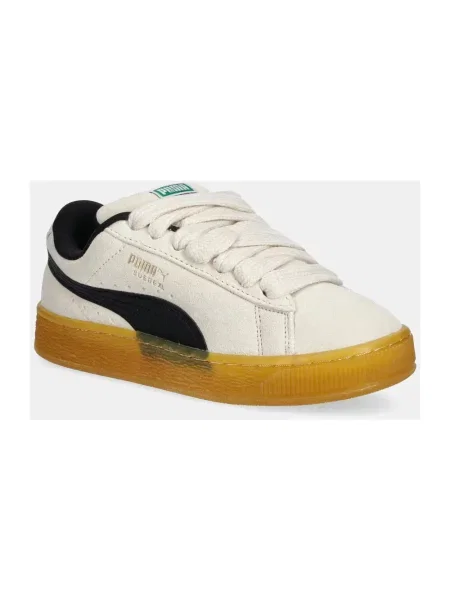 Sneakersy Puma skórzane beżowe