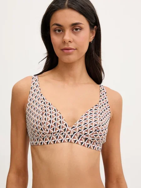 Max Mara Beachwear plavková podprsenka ARENA hnědá