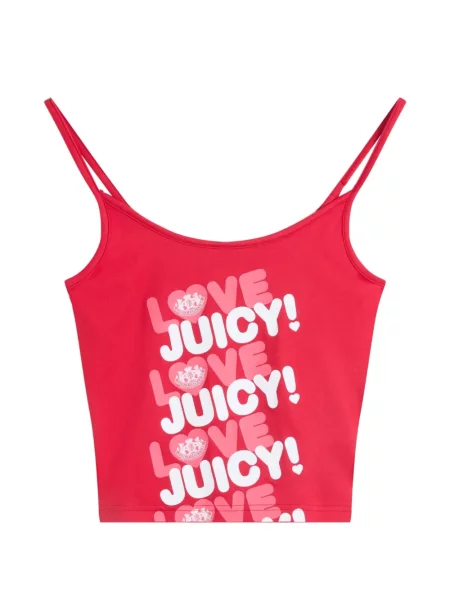 Pijamale Juicy Couture cu imagine roșu