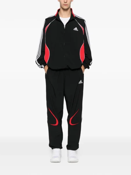 Pantaloni Adidas cu dungi negru