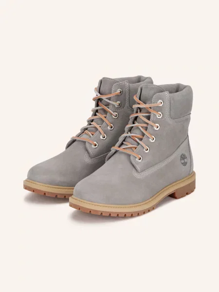 Timberland Šněrovací Boty Premium šedá