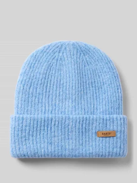 Czapka beanie z naszywką z logo model Witzia Beanie' Barts błękitna