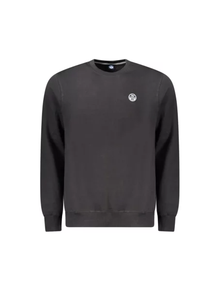 Bluza North Sails z dekoltem w serek klasyczna czarna