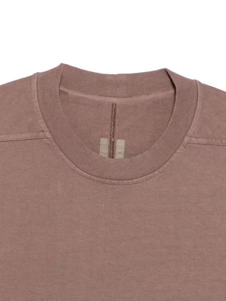 Lung pulover Rick Owens Drkshdw cu decolteu rotund violet