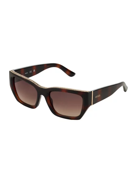 GUESS Ochelari de soare caramel / închis maro
