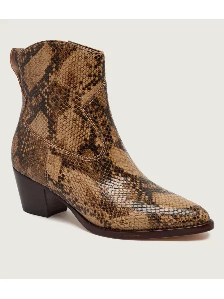 LAUREN RALPH LAUREN De piele cizme cowboy Harpher negru