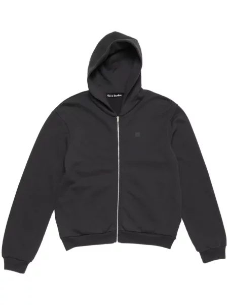 Hanorac cu glugă Acne Studios negru