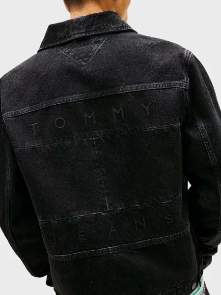 Джинсовая куртка Tommy Jeans черная