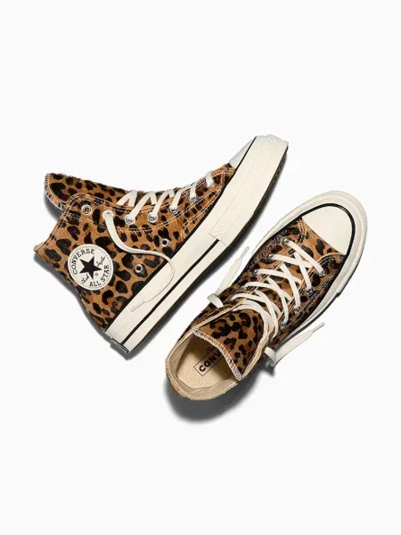 Converse Chuck 70 HI női bőr tornacipők bézs