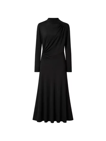 Rochie maxi Retori drapată negru