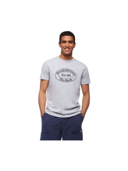 Koszulka Brooks Brothers szara