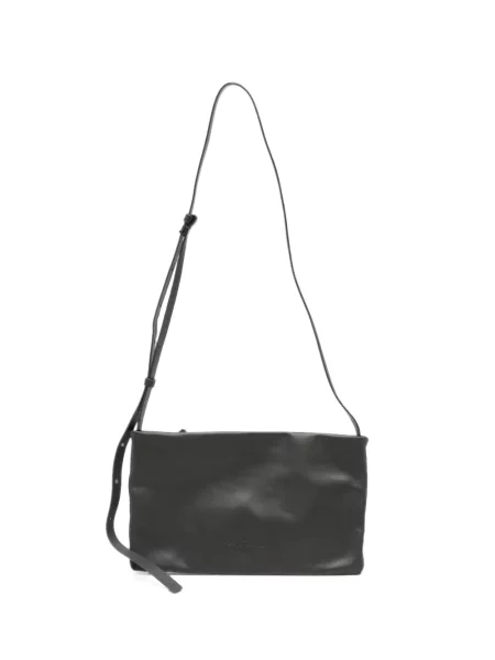 Geanta crossbody Cortana cu autograf gri