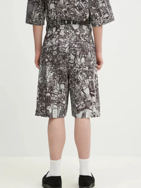 Шорты Marcelo Burlon серые