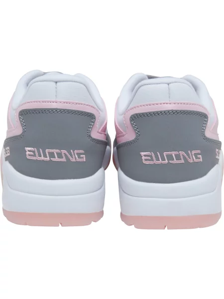 Ewing Rövid szárú sportcipők Valentines Day szürke / rózsaszín fehér