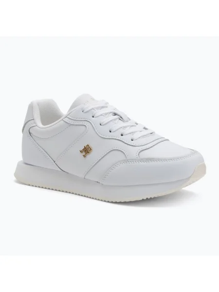 TOMMY HILFIGER Rövid szárú sportcipők fehér