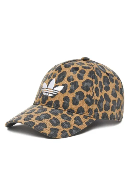 Šiltovka adidas Leopard Hnedá béžová