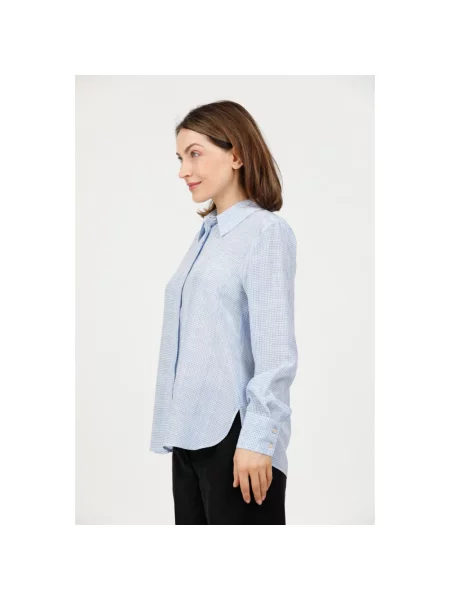 Koszula Max Mara Studio niebieska