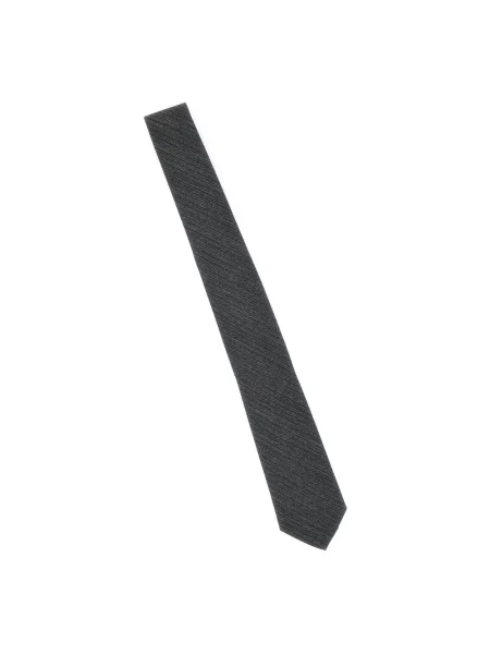 Krawat Mm6 Maison Margiela wiązany szary