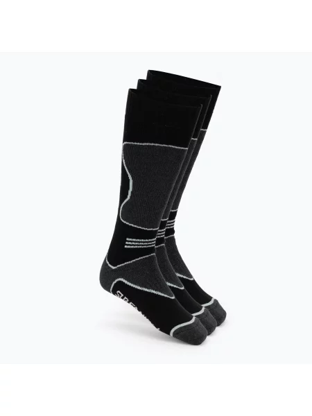 Șosete de schi pentru femei Surfanic Pro Tech Plus Sock black negru