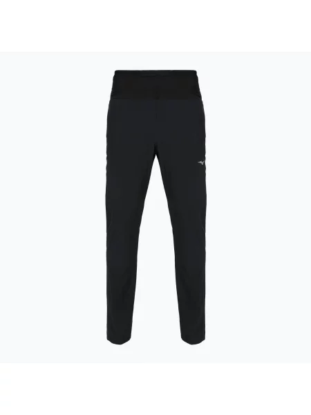 Pantaloni de alergare pentru bărbați Mizuno Multi Pocket Long black negru