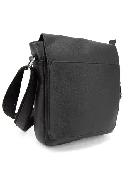 RoyalBag Мессенджер Шкіра чорний